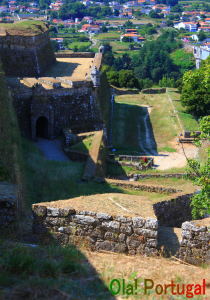 Castelo de Valenca, Valenca do Minho, Portugal 